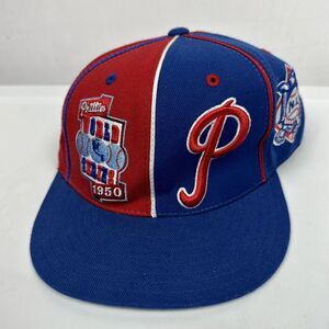 Philadelphia Phillies 1950 Series Mitchell Ness MLB Baseball Hat Cap Fitted‎ 7.5